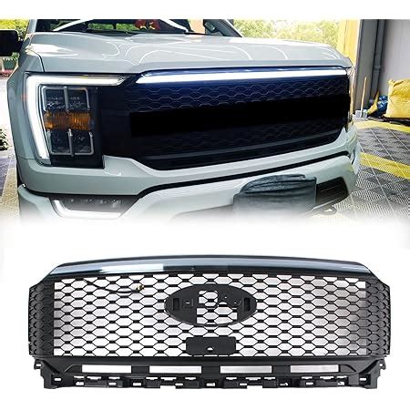 Amazon ToxicStorm Mesh Grille Matte Black Front Grill Replacement