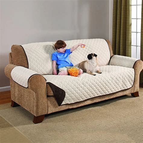 Two Seater Sofa Mat Waterproof Sofa Slipcover Washable Pet Dog Couch