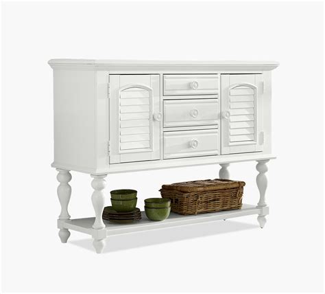 Summer House White Server Kanes Furniture