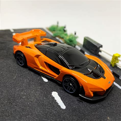 Julian S Hot Wheels Blog Mclaren Senna New For Hw Exotics Orange Recolor Forza