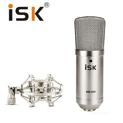 ISK BM 800 BM 800 Condenser Karaoke Microphone Professional Computer ...