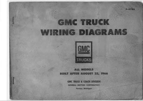 Gmc Wiring Diagrams Schema Digital