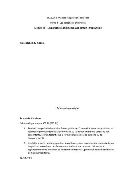 SEX1006 module 9 b Déviances et agressions sexuelles Christian