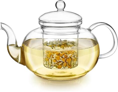 Teabloom Blossoms Glass Teapot Stovetop And Microwave