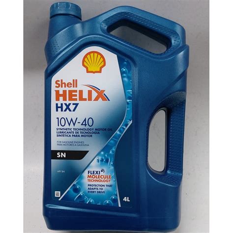 SHELL 10W 40 HELIX HX7 ENGINE OIL 4L GALLON Malibu Marketing Ltd