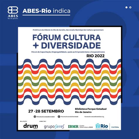 ABES Rio indica Fórum Cultura Diversidade ABES RIO