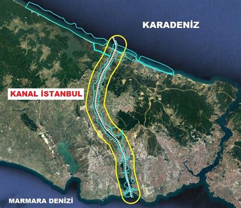 Kanal İstanbul projesi nedir Kanal İstanbul nerelerden geçiyor