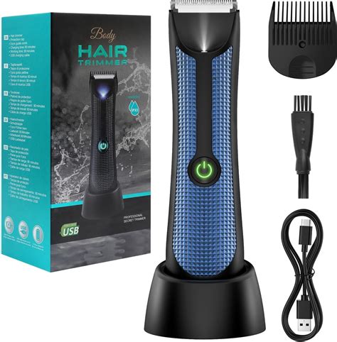 Groin Hair Trimmer Electric Manscape Trimmer For Men Waterproof Ball