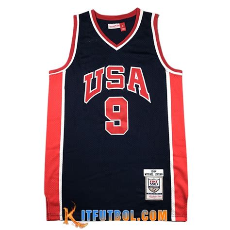 Nuevas Camisetas Nba Usa 9 202425 Rojoazulblanco