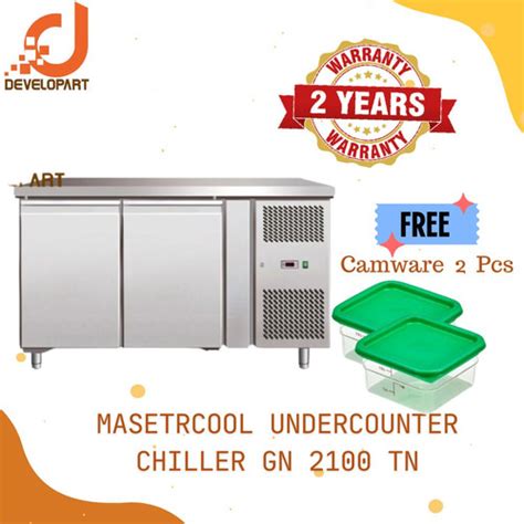 Jual Mastercool Gn Tn Undercounter Chiller Doors Freecambro Qt