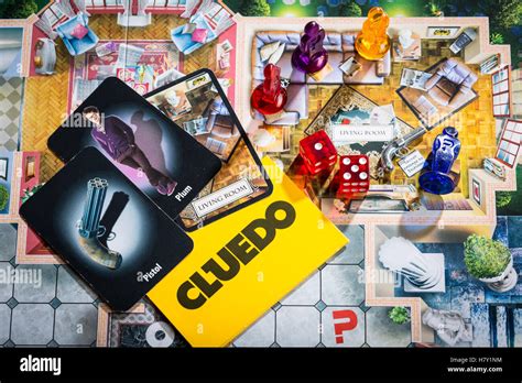Cluedo Board Game Stock Photo Alamy