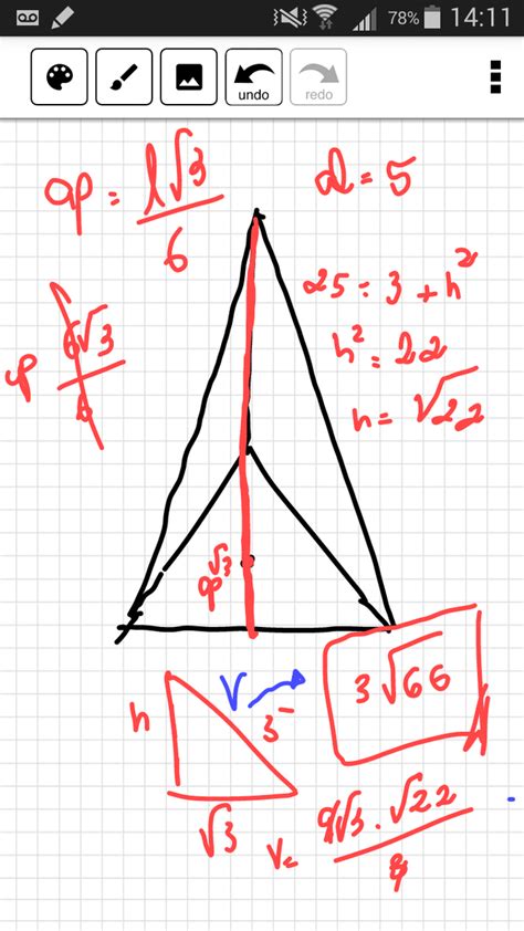 Formula Para Calcular O Volume De Uma Piramide Triangular Printable