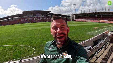 Ben Foster releases GoPro footage from Wrexham debut and has surprise ...