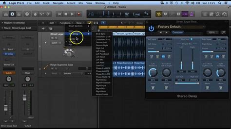 Logic Pro X Tutorial Automating Effect Parameters Youtube