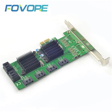 Pci E Sata Converter Pci E To 8 Port Sata 3 0 Converter Expander Card