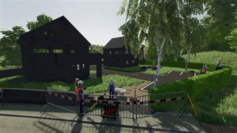 The Old Stream Farm Public Works FS22 KingMods