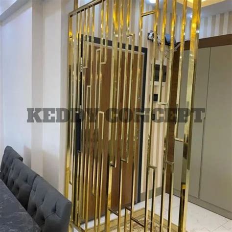 Stainless Steel Pvd Partition Stainless Steel Room Divider