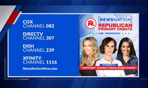 Heres An Early Look At The Newsnation Gop Presidential Primary Debate