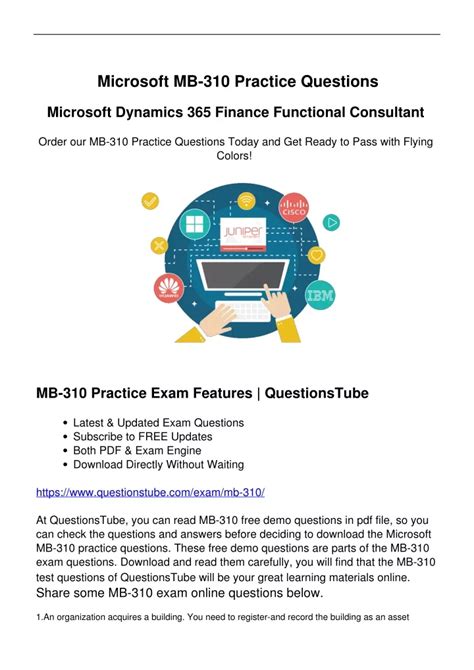 PPT Real Microsoft MB 310 Exam Questions Prepare Exam In A Short