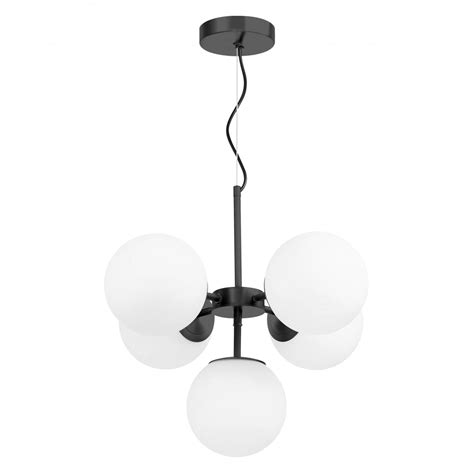 LAMPA WISZĄCA NOWOCZESNA CZARNA FREDICA D20 LUMINA DECO DAMI DOMO