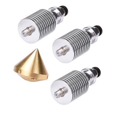 V6 1 75mm 0 4mm Brass 3 In 1 Out Multi Nozzle Kit For 3d Printer