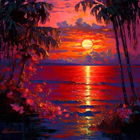 Caribbean sunset by TheNocturnalSpirit on DeviantArt