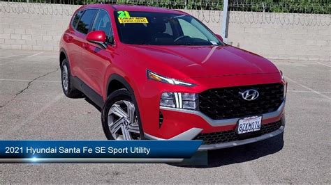 Hyundai Santa Fe Se Sport Utility Fresno Clovis Visalia Hanford