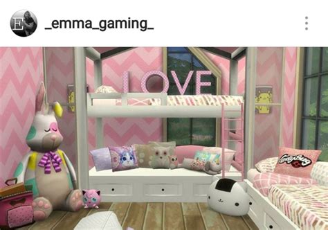 Sims 4 Kids Bunk Beds CC