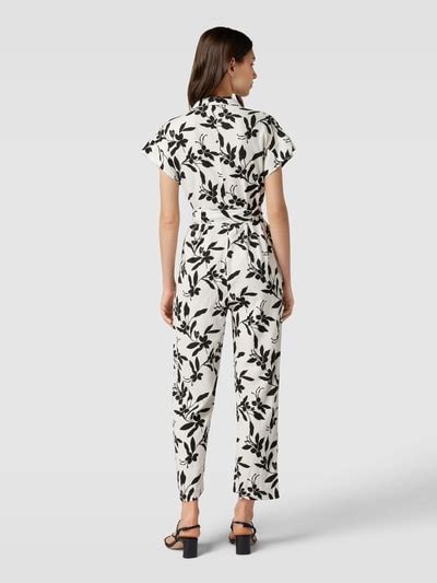 Jake S Collection Jumpsuit Mit Floralem Allover Muster Ecru Online Kaufen