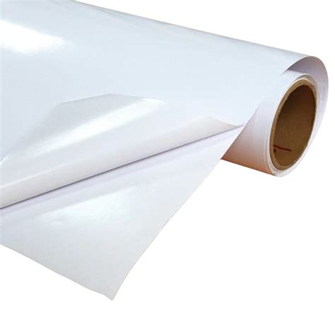 Solvent Eco Solvent Printable Pvc Film Self Adhesive Vinyl Micron