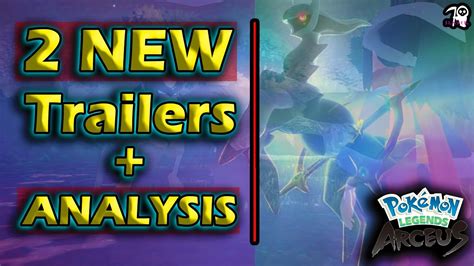 2 NEW TRAILERS Pokemon Legends Arceus ANALYSIS YouTube