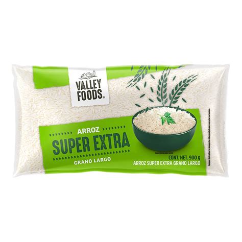 Arroz Valley Foods súper extra 900 g Soriana