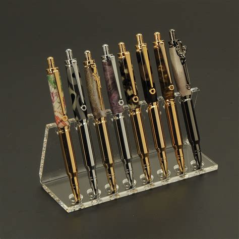 8 Pen Economy Acrylic Pen Display Stand At Penn State Industries