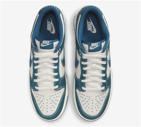 Nike Dunk Low Sashiko Industrial Blue Dv0834 101 Release Date Sbd