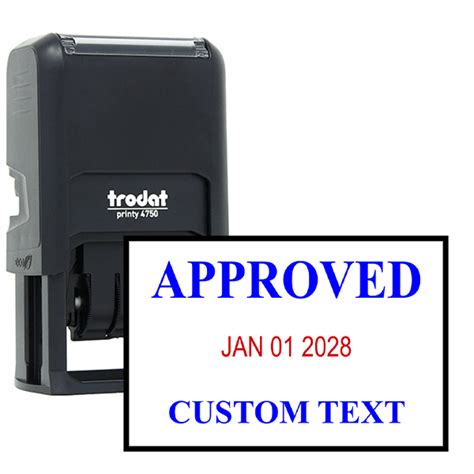 Received News Custom Line Self Inking Dater Simply Stamps