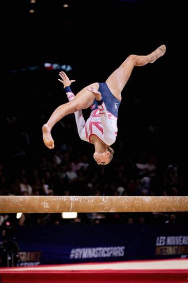 British Gymnast Ruby Stacey Seen Competing Editorial Stock Photo