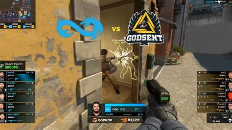 Eternal Fire Vs Godsent Match For Relegation Brazy Party Csgo