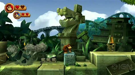 Donkey Kong Country Returns Co Op Gameplay Youtube