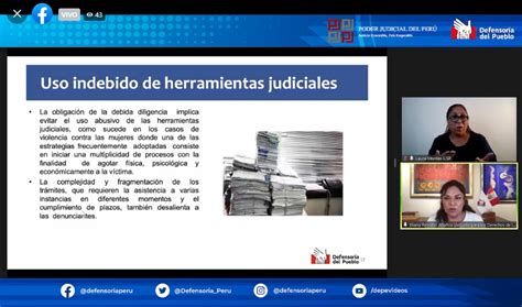 Defensoría Perú on Twitter EnVivo Desde la Comisión de Justicia de