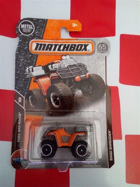 Matchbox Mbx Sand Shredder 2017 Atv 4 Wheeler New Ebay