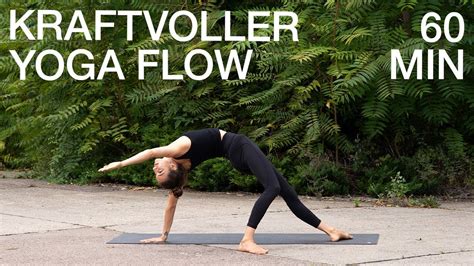 Vinyasa Yoga Kraftvolle Min Ganzk Rper Flow F R Balance