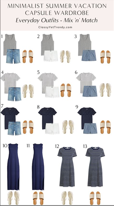 Ultimate Beach Vacation Capsule Wardrobe Everything You Need To Pack