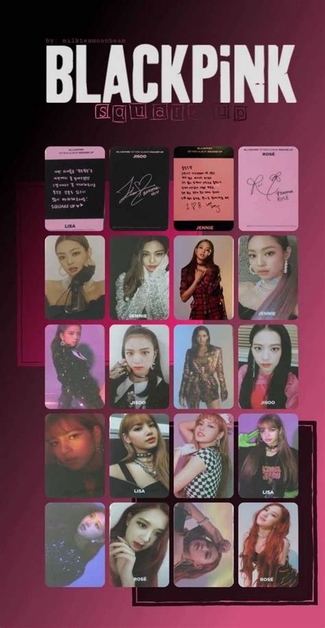 Blackpink Photocards Plandetransformacion Unirioja Es