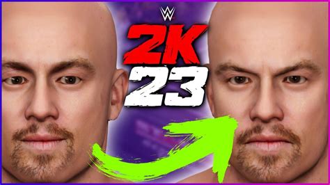 FACE TEXTURE SCAN UPLOAD AND MORPH ON WWEK2K23 YouTube