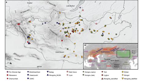 A dynamic 6,000-year genetic history of Eurasia s Eastern Steppe | Genoplot