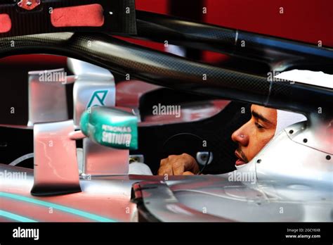 Race Winner Lewis Hamilton Gbr Mercedes Amg F1 W09 In Parc Ferme Spanish Grand Prix Sunday