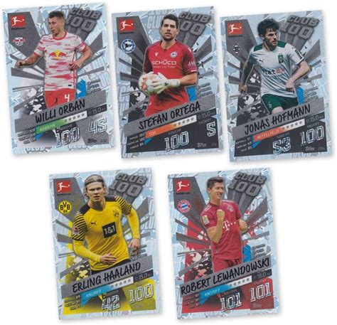 Match Attax Fu Ball Bundesliga Alle Karten Club