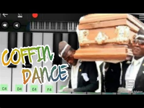 Astronomia Coffin Dance Piano Tutorial Funeral Dance Easy Mobile