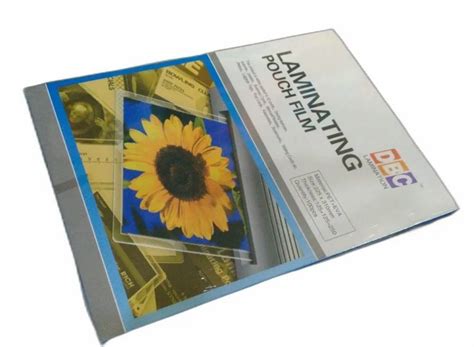 Dbc Laminating Pouch Film Packaging Type Ream Packaging Size