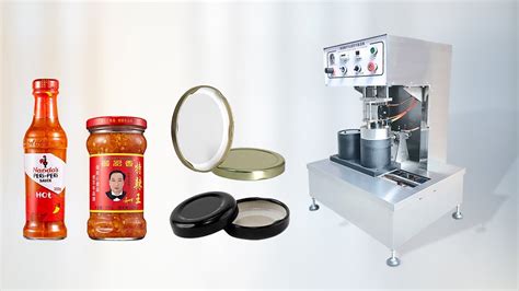 HYSC 200V Semi Automatic Chili Sauce Glass Jar Vacuum Capping Machine